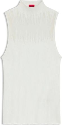 HUGO BOSS Donna, Top, Bianco, XS, new