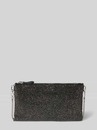 WEAT Handtasche mit Strasssteinbesatz in Silber, Gr&ouml;&szlig;e 1