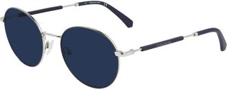 Calvin Klein Jeans CKJ20110S 405 Mens Sunglasses Silver Size 50