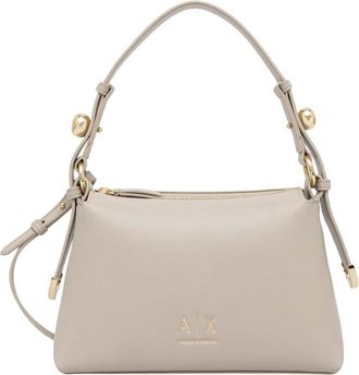 A|X Armani Exchange Dames, Tassen, Beige, Maat: ONE Size Leer