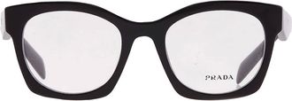 Prada Demo Cat Eye Ladies Eyeglasses PR A05V 16K1O1 50