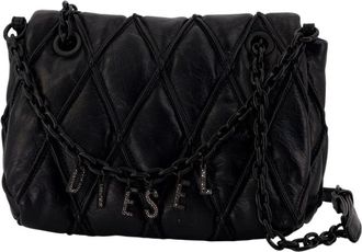 Diesel Charm-D Shoulder M - Dames - Schoudertassen - Zwart - ONE Size - Tassen