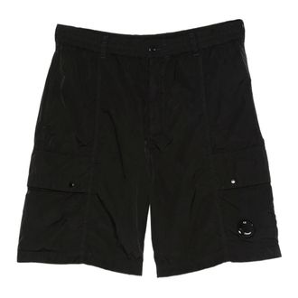 C.P. Company Casual Shorts, male, Black, Size: XL Cargo Shorts