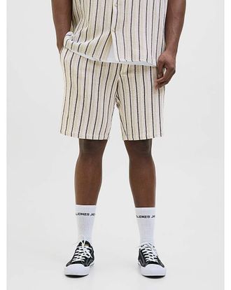 Jack & Jones Jack & Jones Coba Stripe Short - Natural