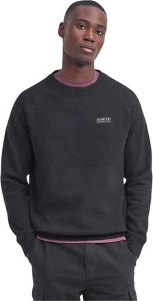 Barbour Heren, Sweatshirts & Hoodies, Zwart, Maat: L