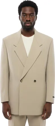 Fear of God Beige Double Breasted Blazer