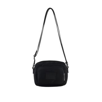 Pourchet Tassen, Dames, Zwart, ONE Size, Katoen, Escale Crossbody Bag