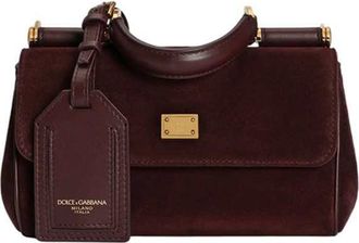 Dolce & Gabbana My Sicili&euml; mini-handtas van splitleer