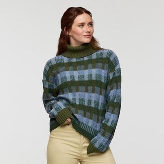 Cotopaxi Libre Boxy Sweater - Womens in Fatigue Stripes at Nordstrom, Size X-Large