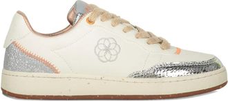 ACBC Evergreen Flower glitter sneakers - women - Polyurethane/Polyurethane/Rubber - 37 - White