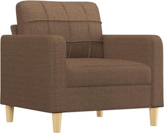 vidaXL Sill&oacute;n De Tela Marr&oacute;n 60 Cm Vidaxl