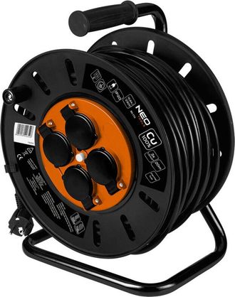 OEM Carrete De Cable Alargador De 20 M, 3 X 1,5 Mm&sup2;