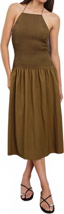 Rails Leslie Midi Dress In Sepia