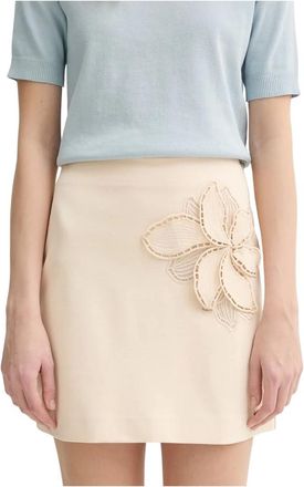 Twinset Mujer, Faldas, Beige, Talla: M