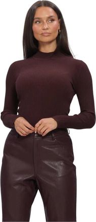 Aaiko Jaro Top - Dames - Truien - Bruin - Maat: XL Nylon