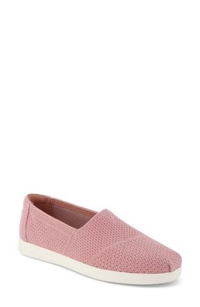 Toms Alpargata Plus Slip-On in Medium Pink at Nordstrom, Size 7.5