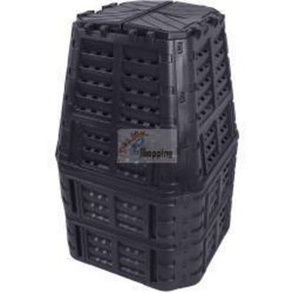 Patrol Compostiera da 1000 litri Nero