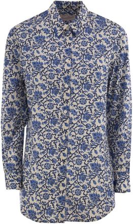 MC2 Saint Barth Brigitte - Shirt With Flower Pattern