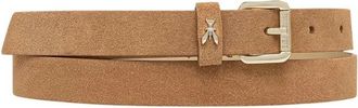 Patrizia Pepe Su&egrave;de Riem - Dames - Riemen - Bruin - S - Su&egrave;de - Accessoires