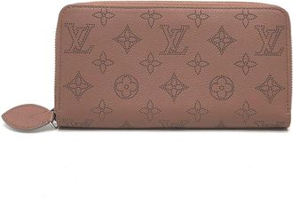 Louis Vuitton Mahina Pink Mahina Leather Long Wallet (Bi-Fold) (Pre-Owned)