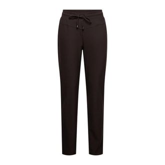 &Co Woman Penny Heavy Travel Broek - Dames - Slim Fit Broeken - Bruin - XS - Broeken
