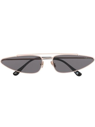 Tom Ford Eyewear Zonnebril met cat-eye montuur - Goud