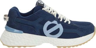 No Name Schoenen, Heren, Blauw, 45 EU, Leer, Sneakers