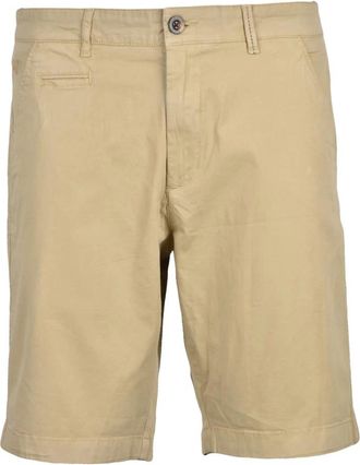 La Martina Casual Shorts - Heren - Korte Broeken - Beige - W38 - Katoen - Korte Broeken