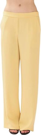 P.A.R.O.S.H. Panty 26 Cady Broek - Dames - Wijde Broeken - Geel - L - Broeken