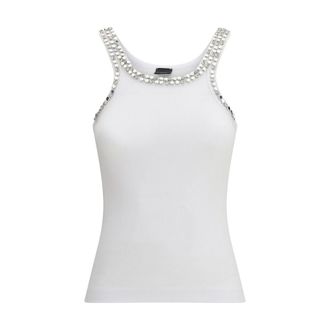 Pinko Witte Katoenen T-Shirt