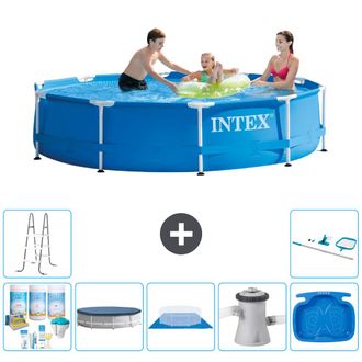 Intex Piscina Con Estructura Redonda - 305x76 Cm - 7-piezas S20415