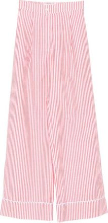 Riviera & Bar Striped-pattern Pants