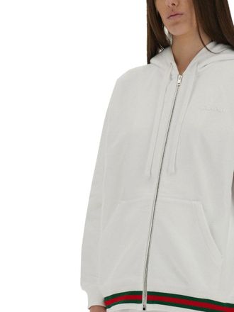 Gucci Web Sweatshirt - White