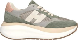 Hogan Sneakers, female, Green, Size: 9 US H714 Allacciato H