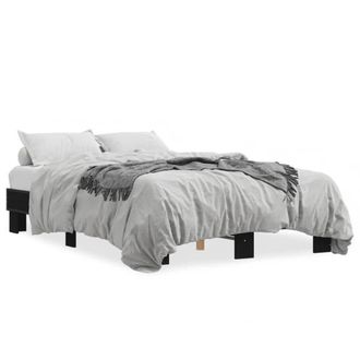 Berkfield Home Bed Frame without Mattress Black 140x200 cm