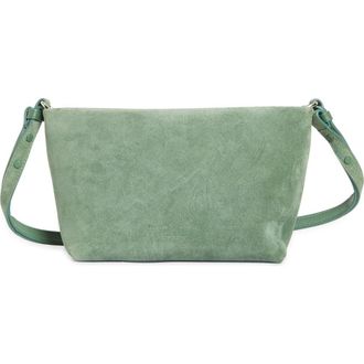 Proenza Schouler Bond Suede Shoulder Bag in Patina at Nordstrom