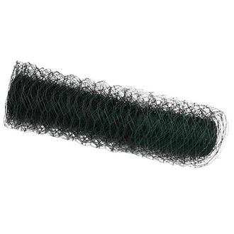 Berkfield Home Hexagon Fence Green 0.8x100 m Steel