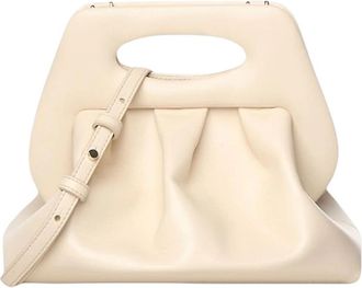 Themoir&egrave; Vegan Stof Schoudertas - Dames - Handtassen - Wit - ONE Size - Tassen