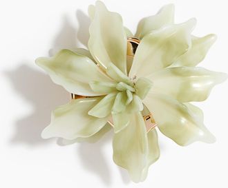 H&M Haarklammer in Bl&uuml;tenform - Green