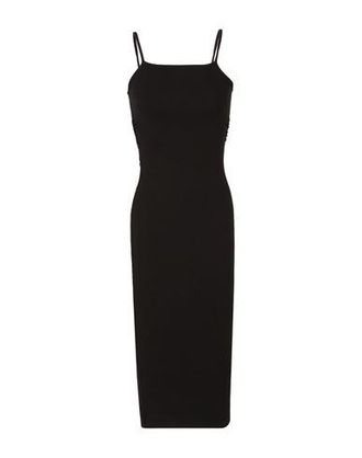 8 by YOOX JERSEY OPEN-BACK MIDI DRESS