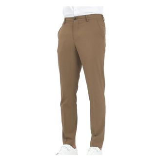 Selected Heren, Broeken, Bruin, Maat: M Viscose