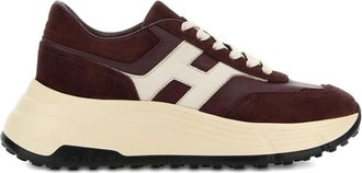 Hogan Hi-Fi Sneakers - Dames - Sneakers - Rood - 38 EU - Leer - Schoenen