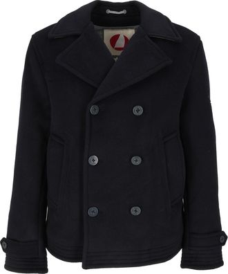 Murphy & Nye Blue Nights Tack Jacket Wool Double-Breasted Peacoat