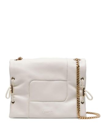 Lancel small Billie leather crossbody bag - White