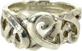 Tiffany & Co. Silver Silver 925 Band Ring (Pre-Owned)