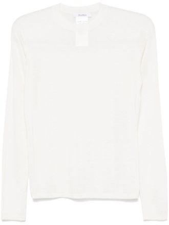 Max Mara Afelio sweater - women - Cashmere - L - White