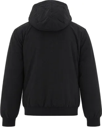 Emporio Armani Technical Polyamide Bomber Jacket - Black