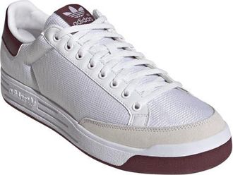 adidas Rod Laver Vintage Sneaker in White/white/maroon at Nordstrom, Size 12.5