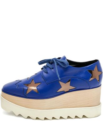 Stella McCartney Elyse Star platform sneakers - Blue