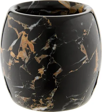 Kassatex Athenas Marble Tumbler in Black/Gold at Nordstrom Rack